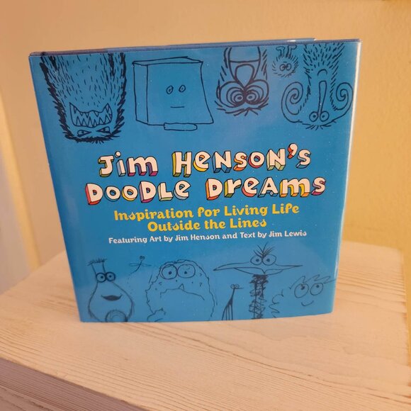 Jim Henson Doodle Dreams Book Muppets Sesame Street Drawings Quotes Jim Lewis HC - Picture 13 of 13